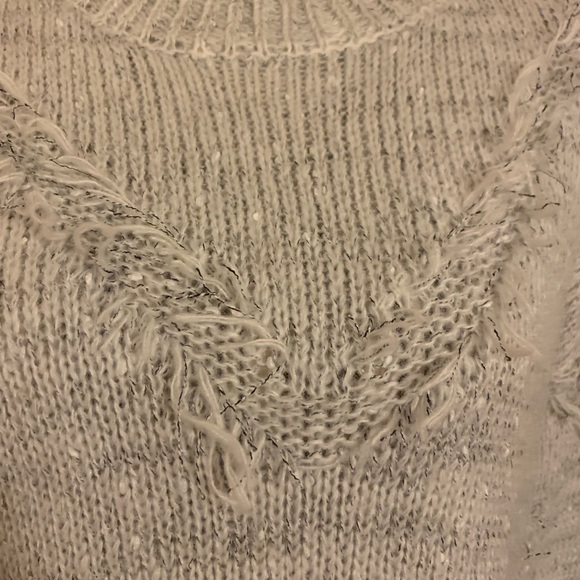 Charlotte Russe-Light Gray Sweater - Picture 5 of 7